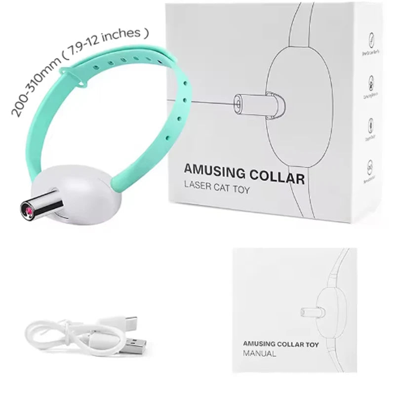 USB Rechargeable Interactive Laser Cat Collar