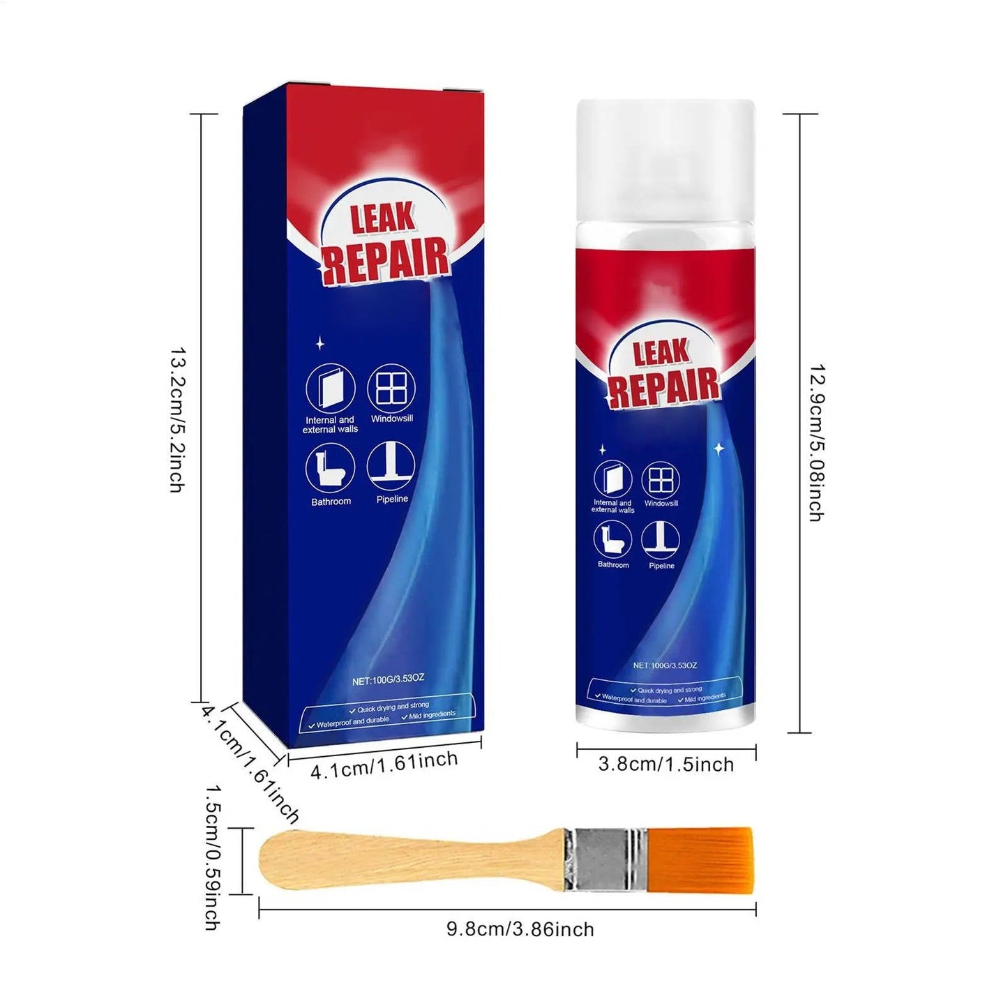 Waterproof Sealant Spray 2-Pack