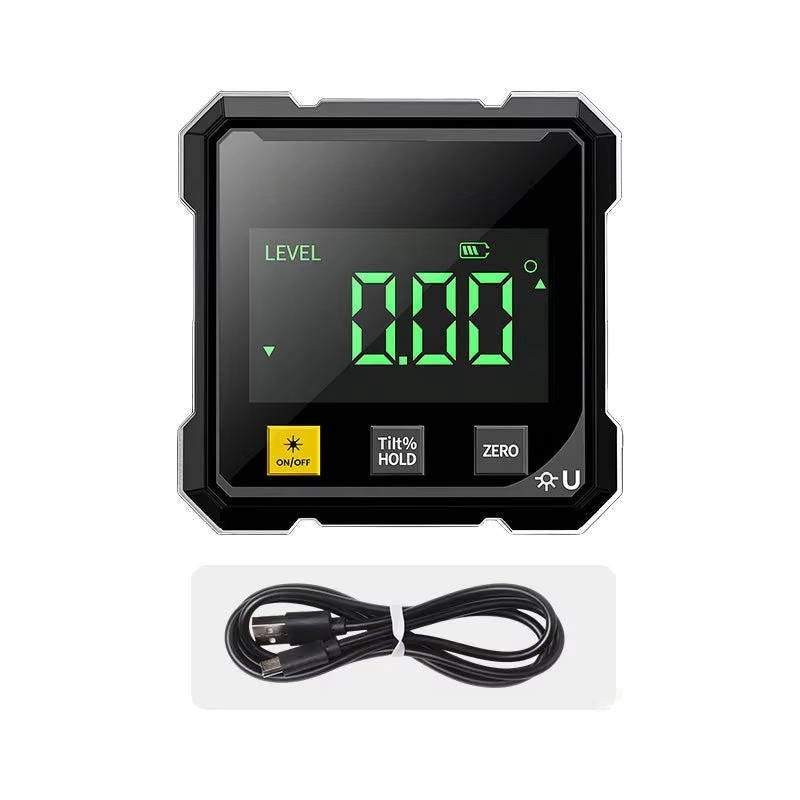 Digital Angle Gauge with Laser Level
