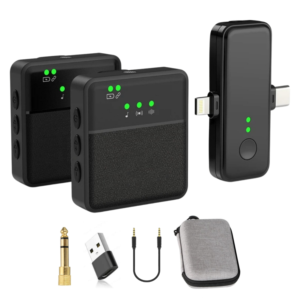 Wireless Bluetooth Lavalier Microphone