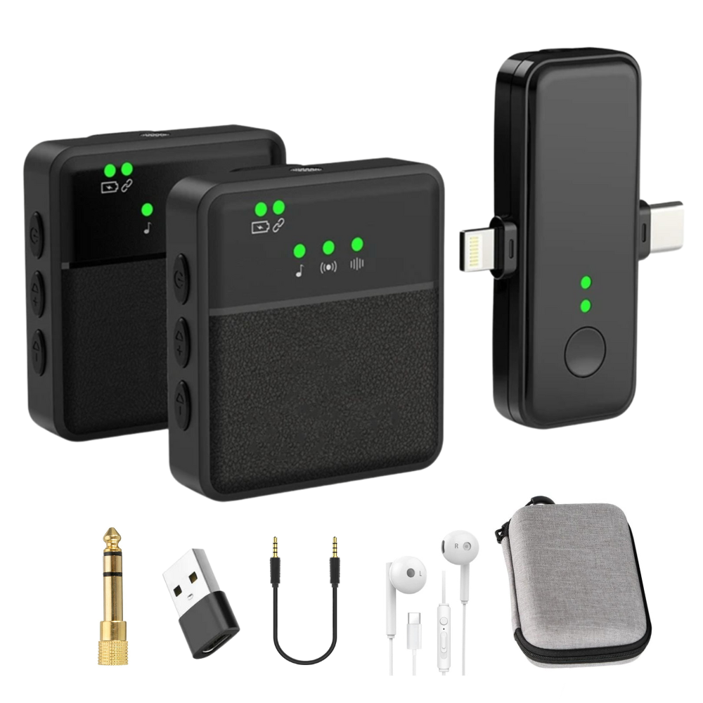 Wireless Bluetooth Lavalier Microphone