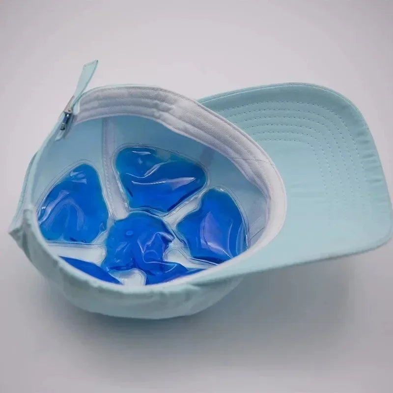 Ice Gel Pack Cooler for Hats Helmets
