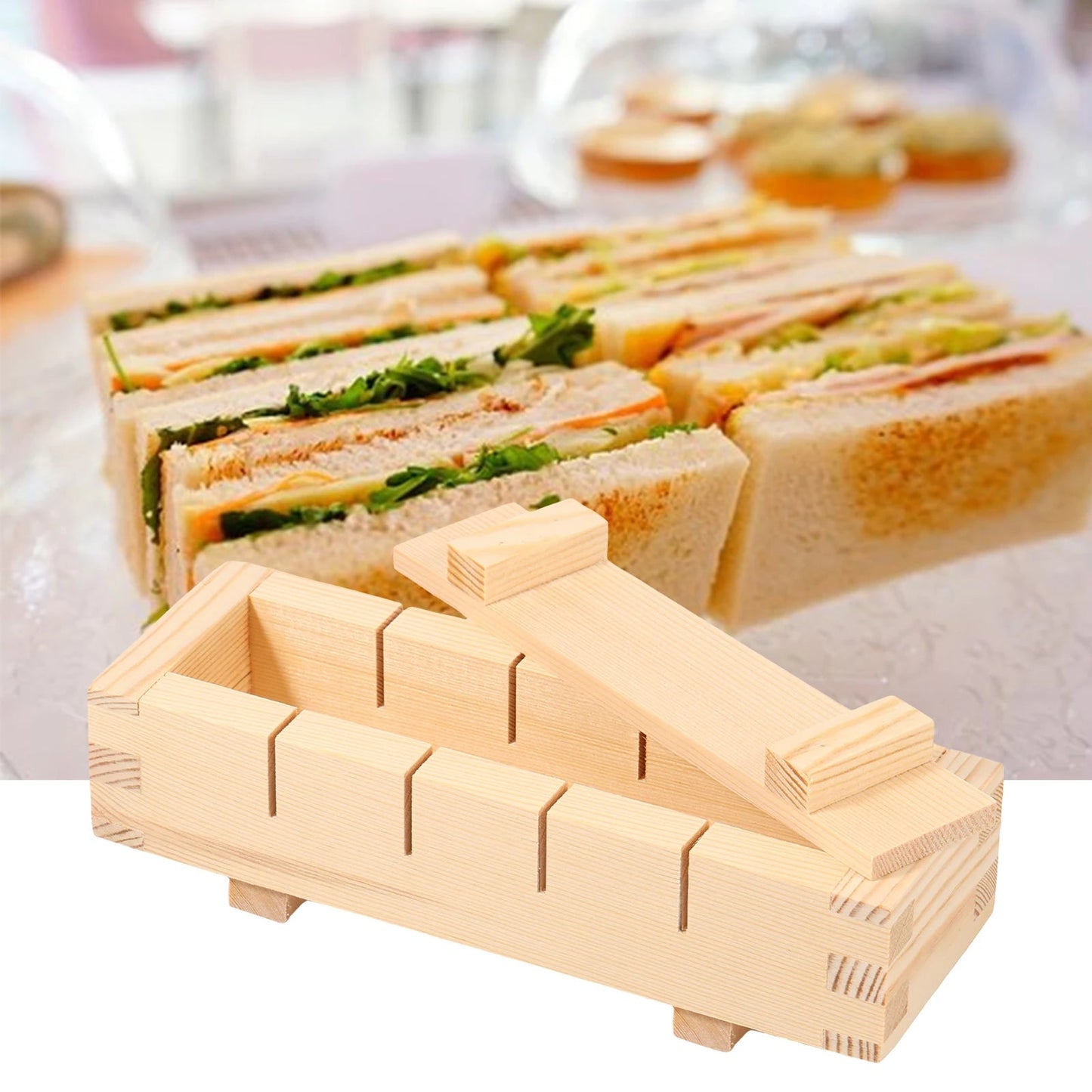 Wooden Sushi Maker Press Mold