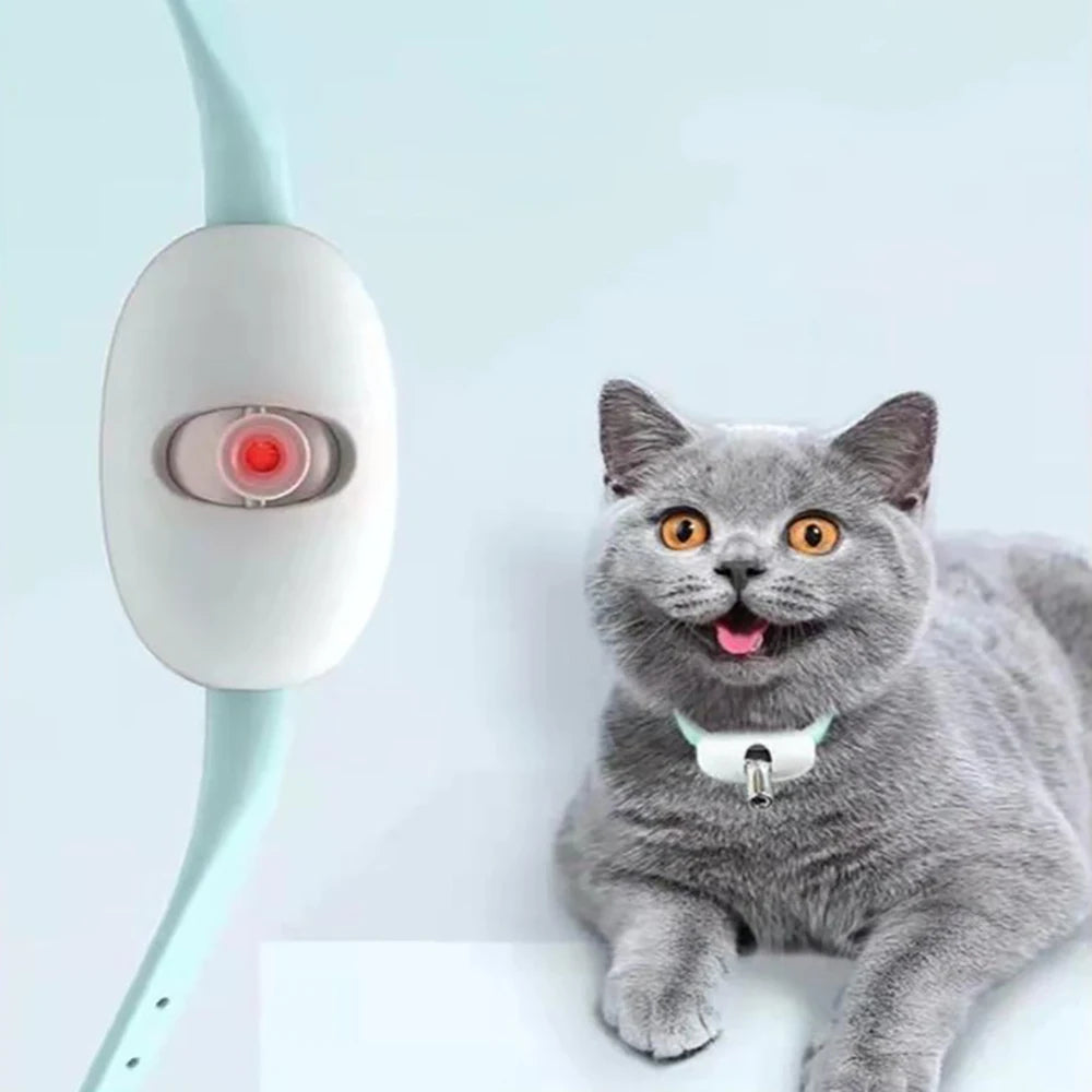 USB Rechargeable Interactive Laser Cat Collar