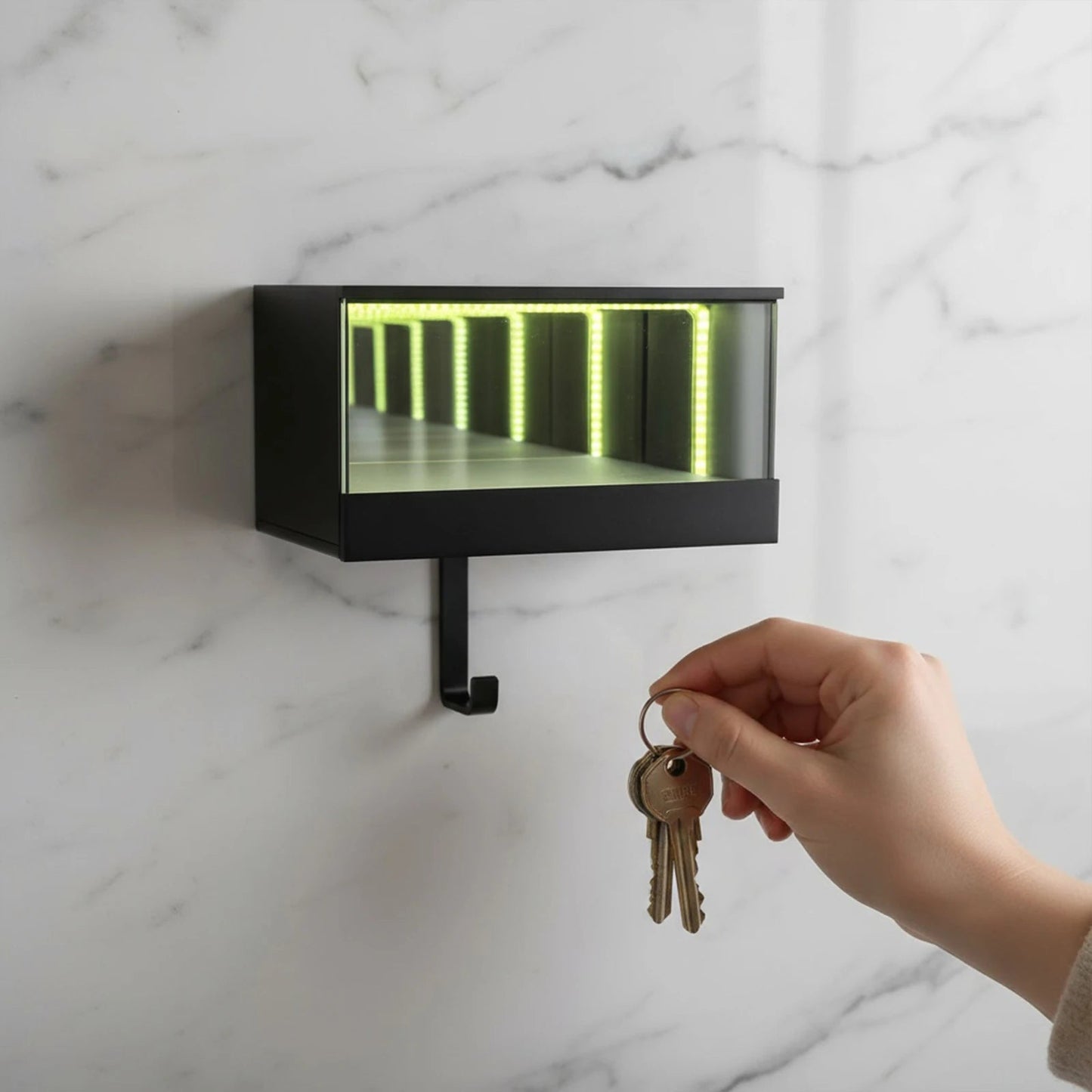 Infinity LED 3D Car Key Holder