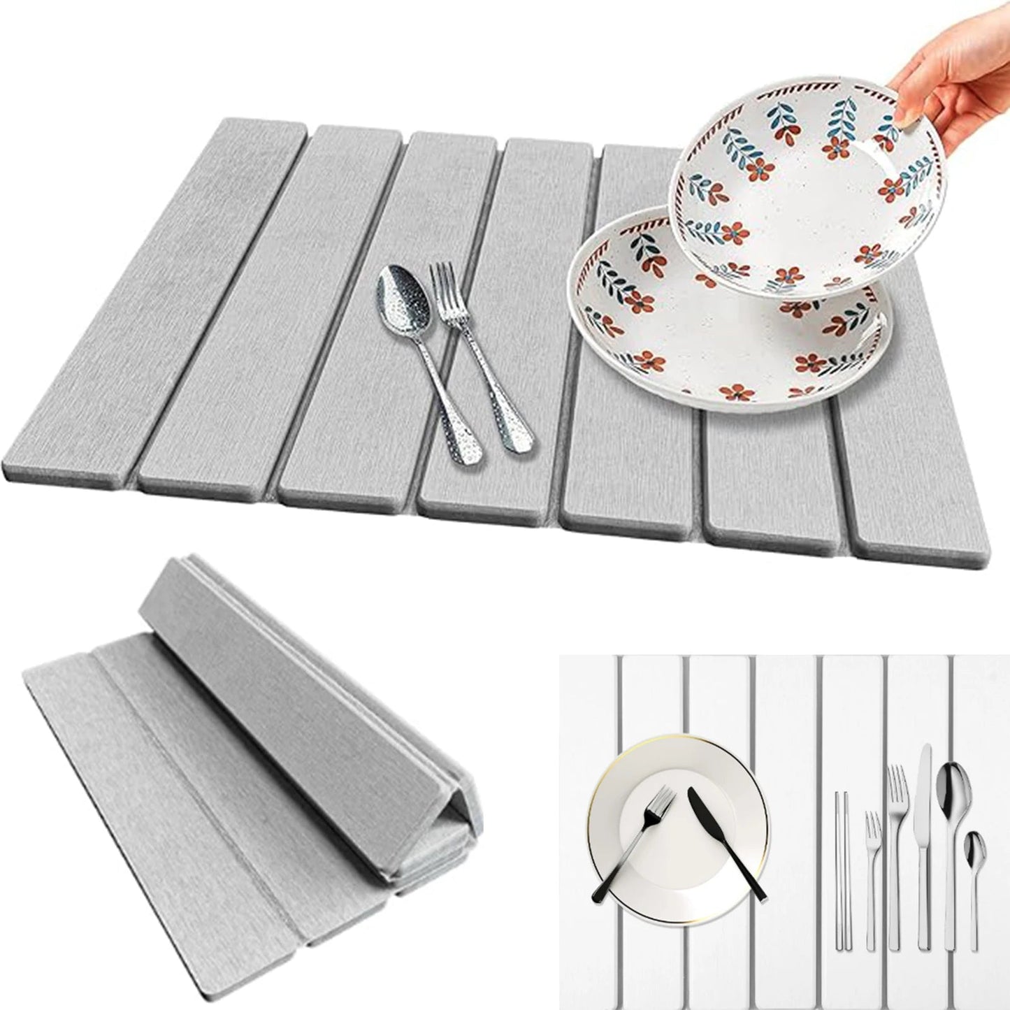 Diatomite Stone Dish Drying Mat