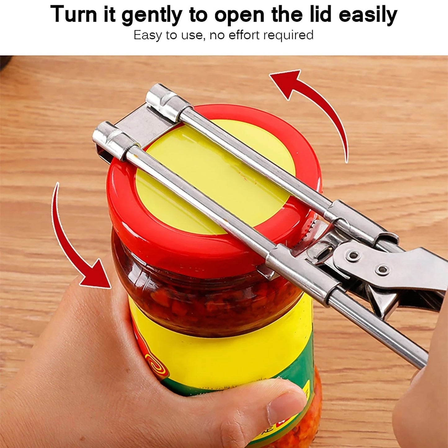 Stainless Steel Jar Opener