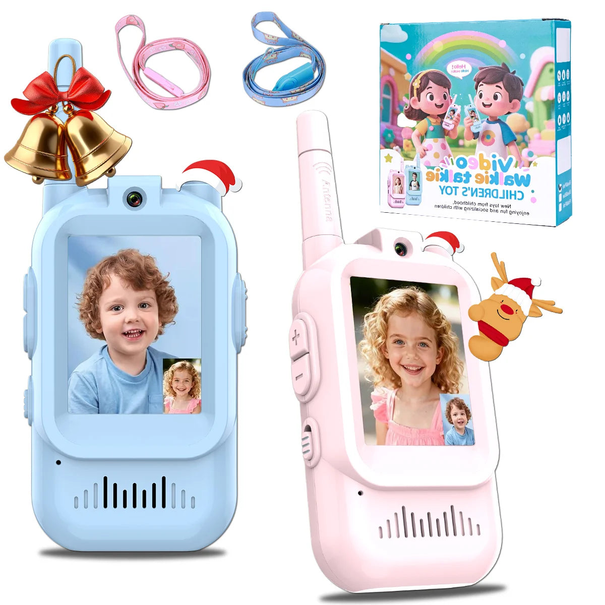 Children's 2 Pack Video Walkie Talkie