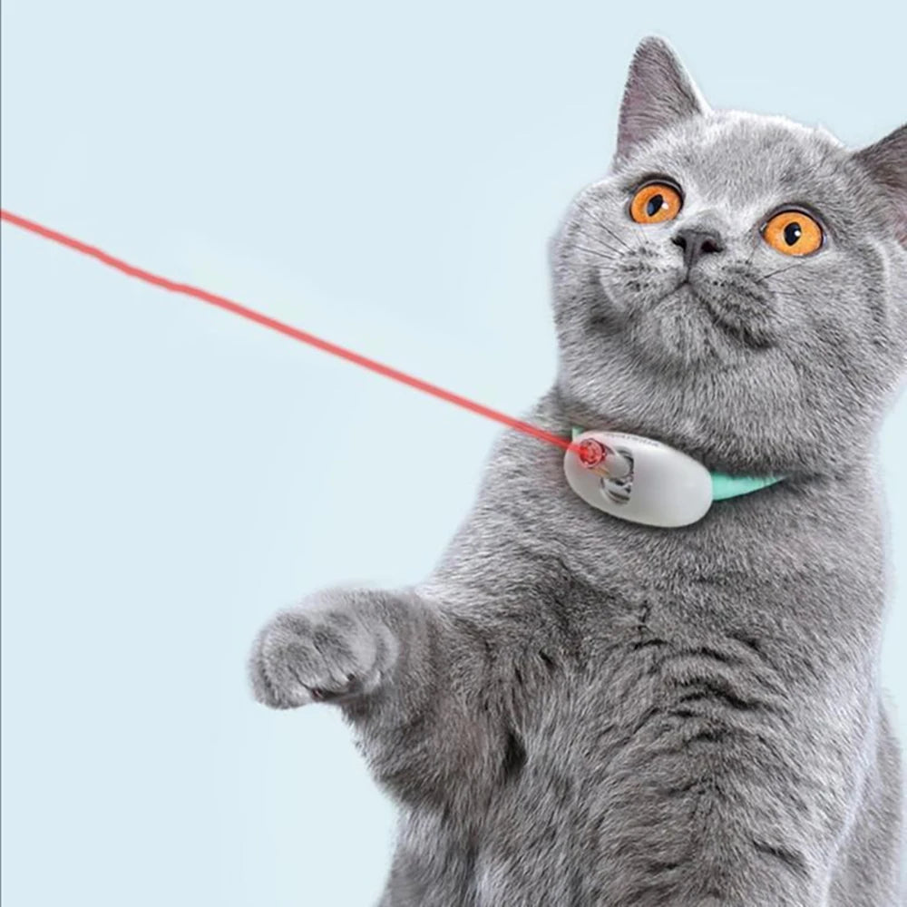USB Rechargeable Interactive Laser Cat Collar