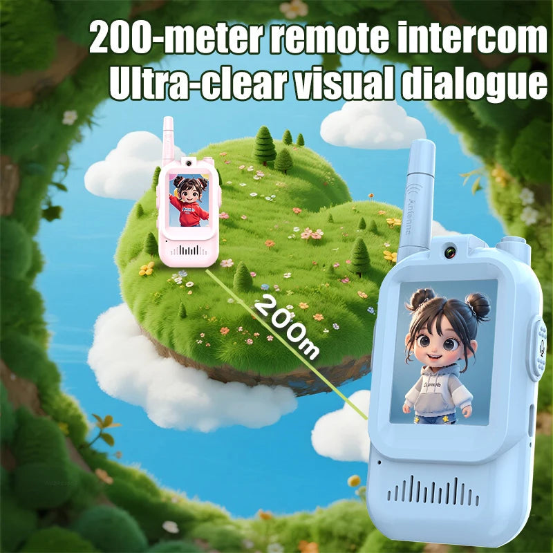 Children's 2 Pack Video Walkie Talkie