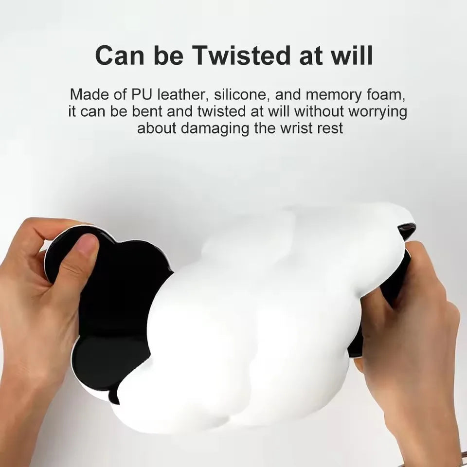 Memory Foam Cloud Wrist Rest for Keyboard