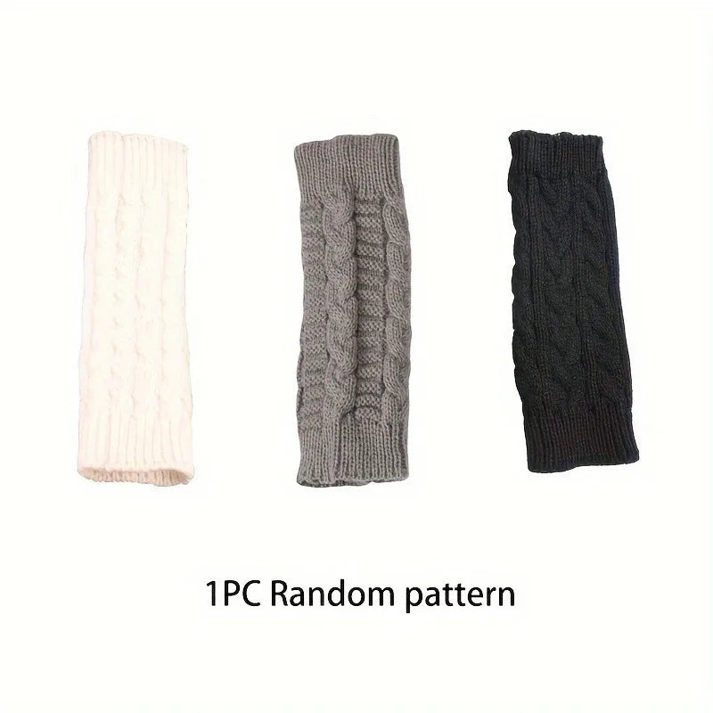 Women's Knit Fingerless Winter Gloves