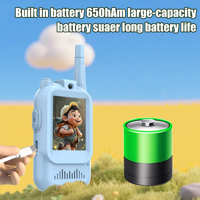 Children's 2 Pack Video Walkie Talkie
