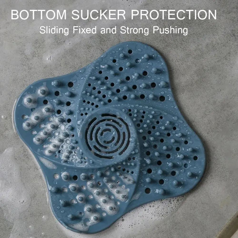 Anti Blocking Spiral Shower Drain Catcher