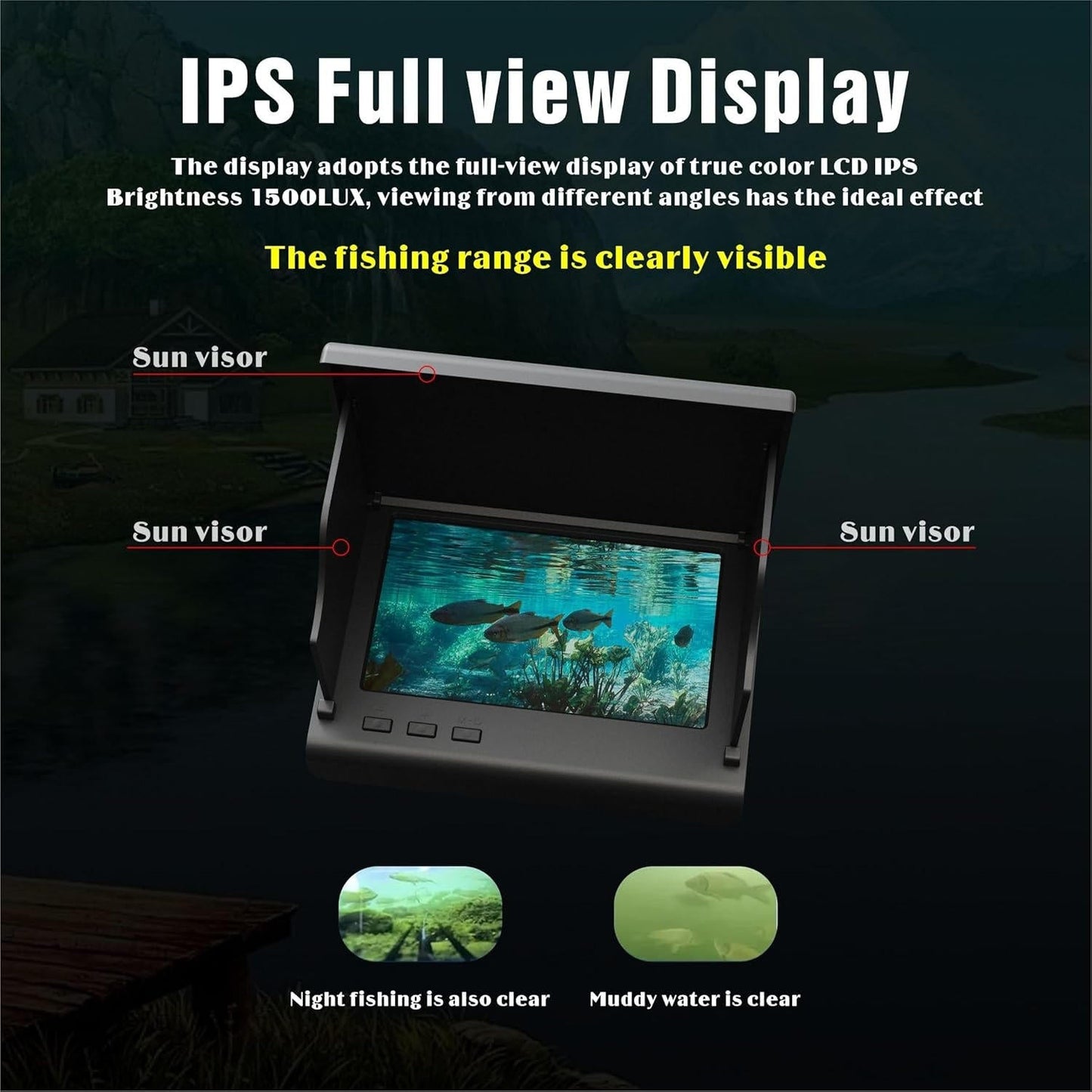Portable Fish Finder Underwater Camera