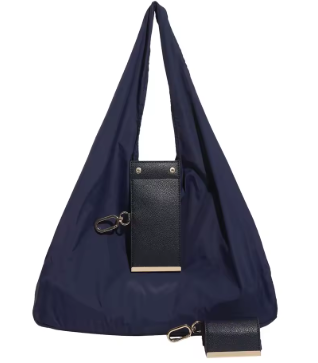 Mini Keychain Foldable Tote Bag