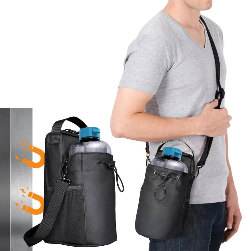 Compact Magnetic Closure Gym Bag