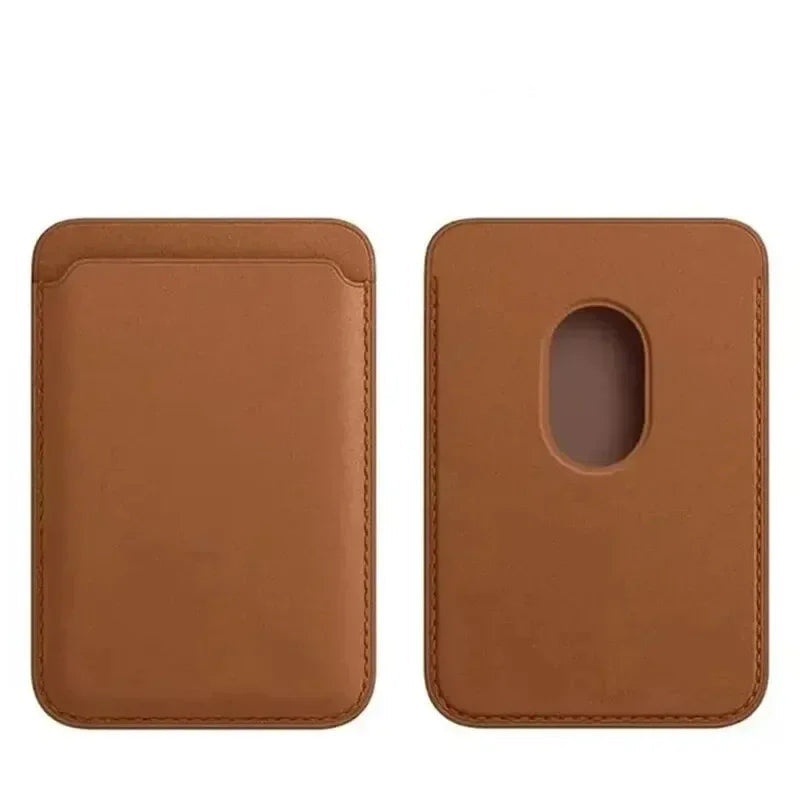 Magnetic Leather Card Holder for iPhone