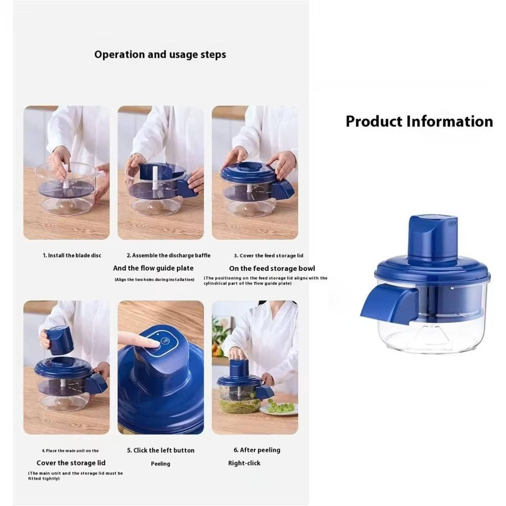Electric Auto Fruit & Vegetable Peeler