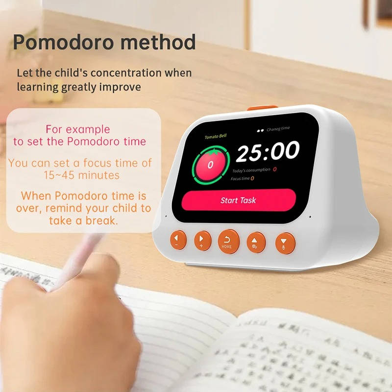 AI Smart Alarm Clock with Night Light