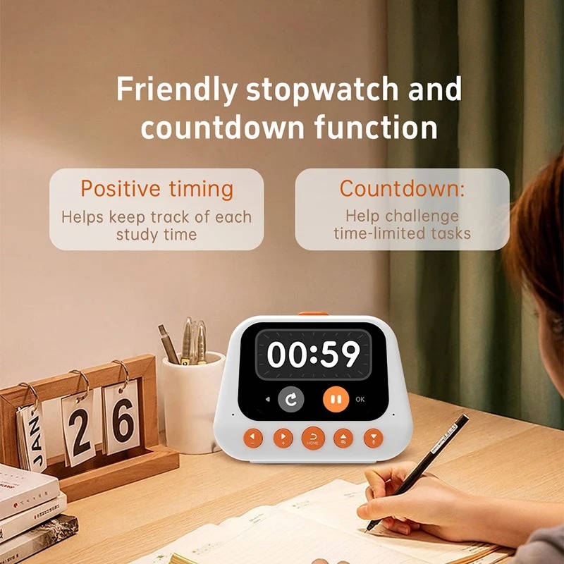 AI Smart Alarm Clock with Night Light