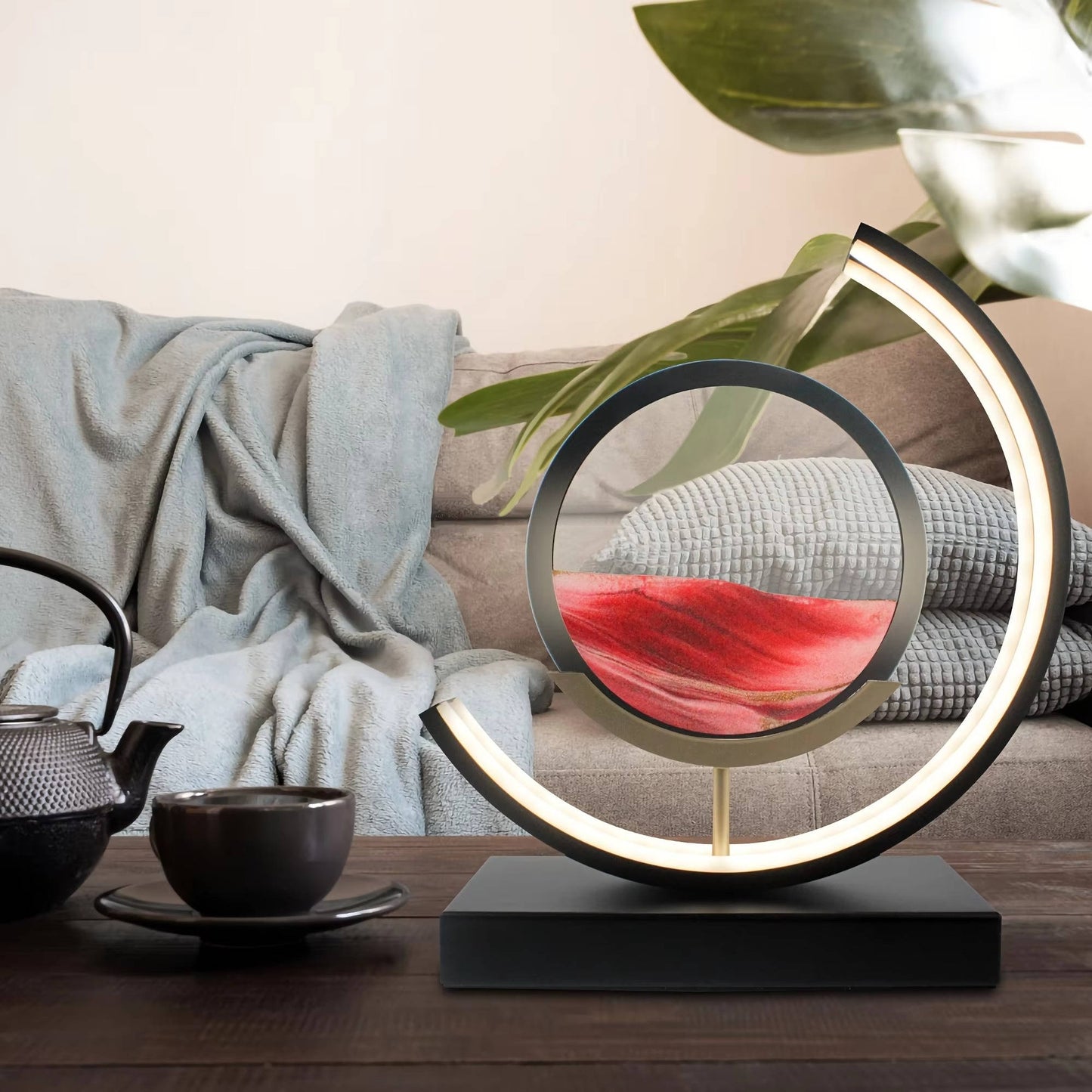 Moving Sand Art Desk Decoration
