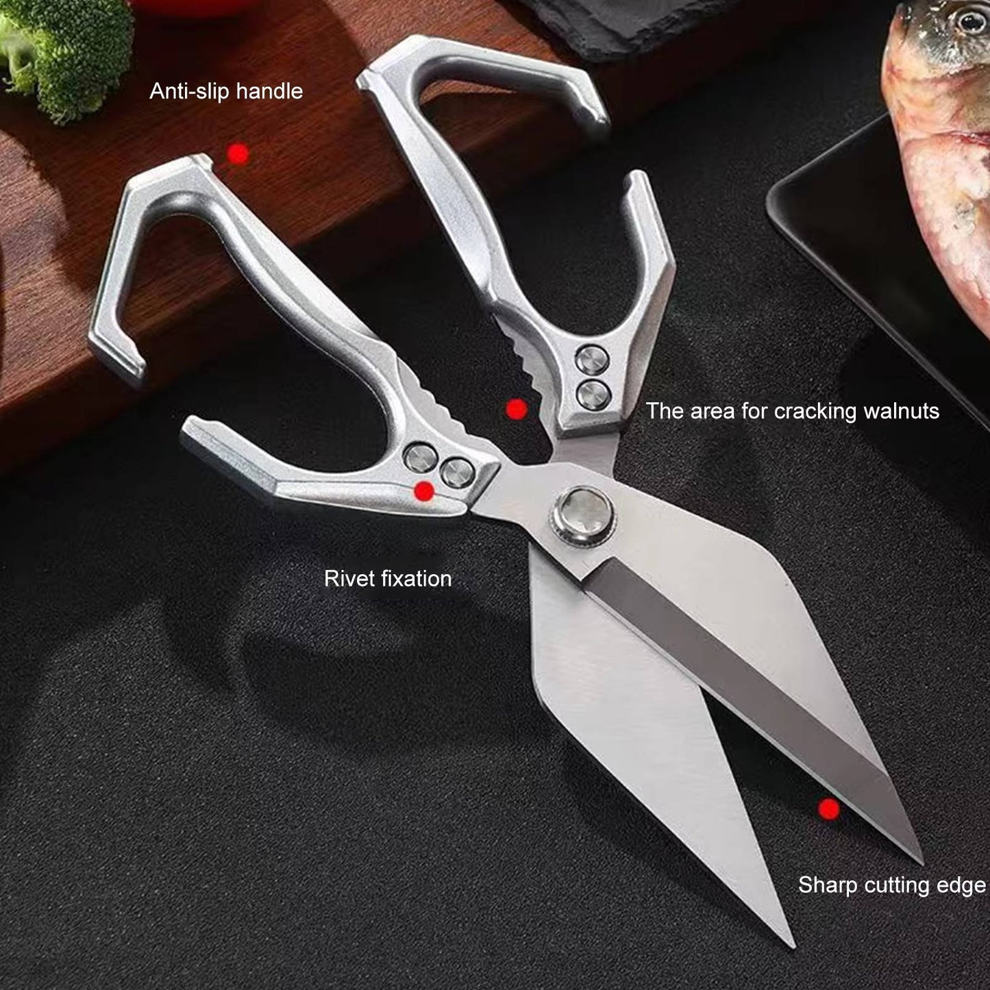 Heavy-Duty Multipurpose Kitchen Shears