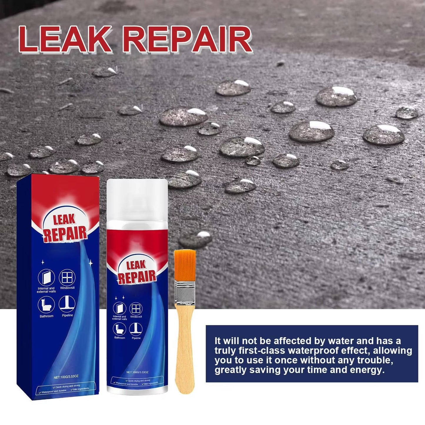 Waterproof Sealant Spray 2-Pack