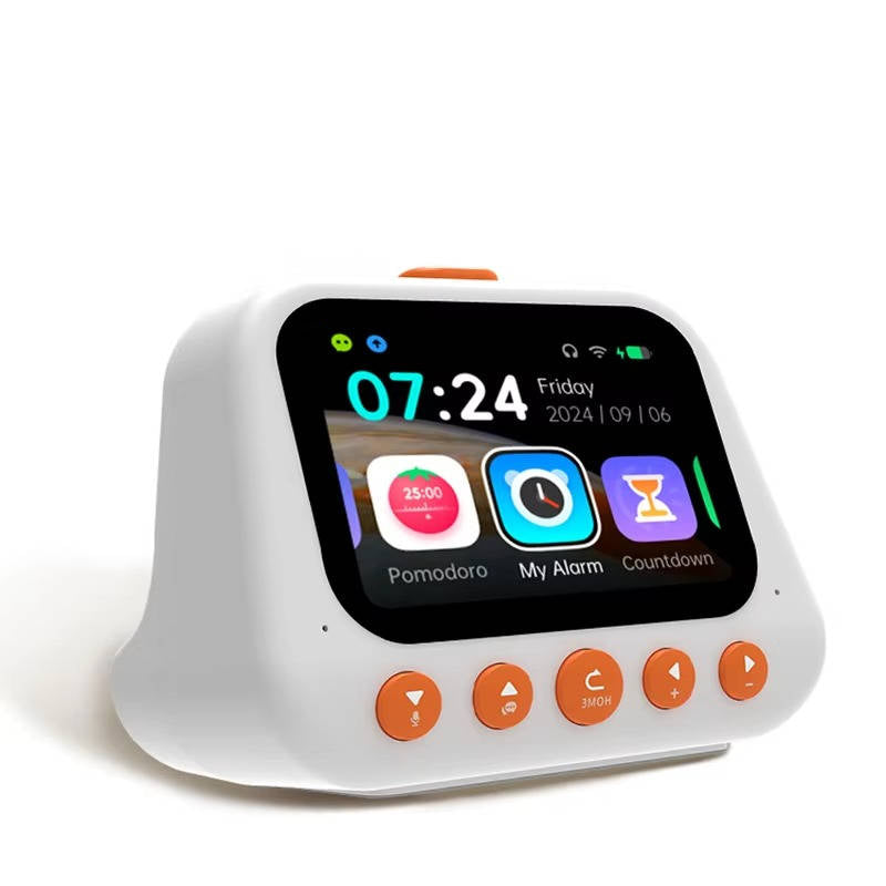AI Smart Alarm Clock with Night Light