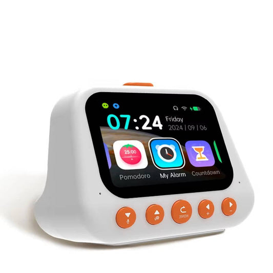 AI Smart Alarm Clock with Night Light