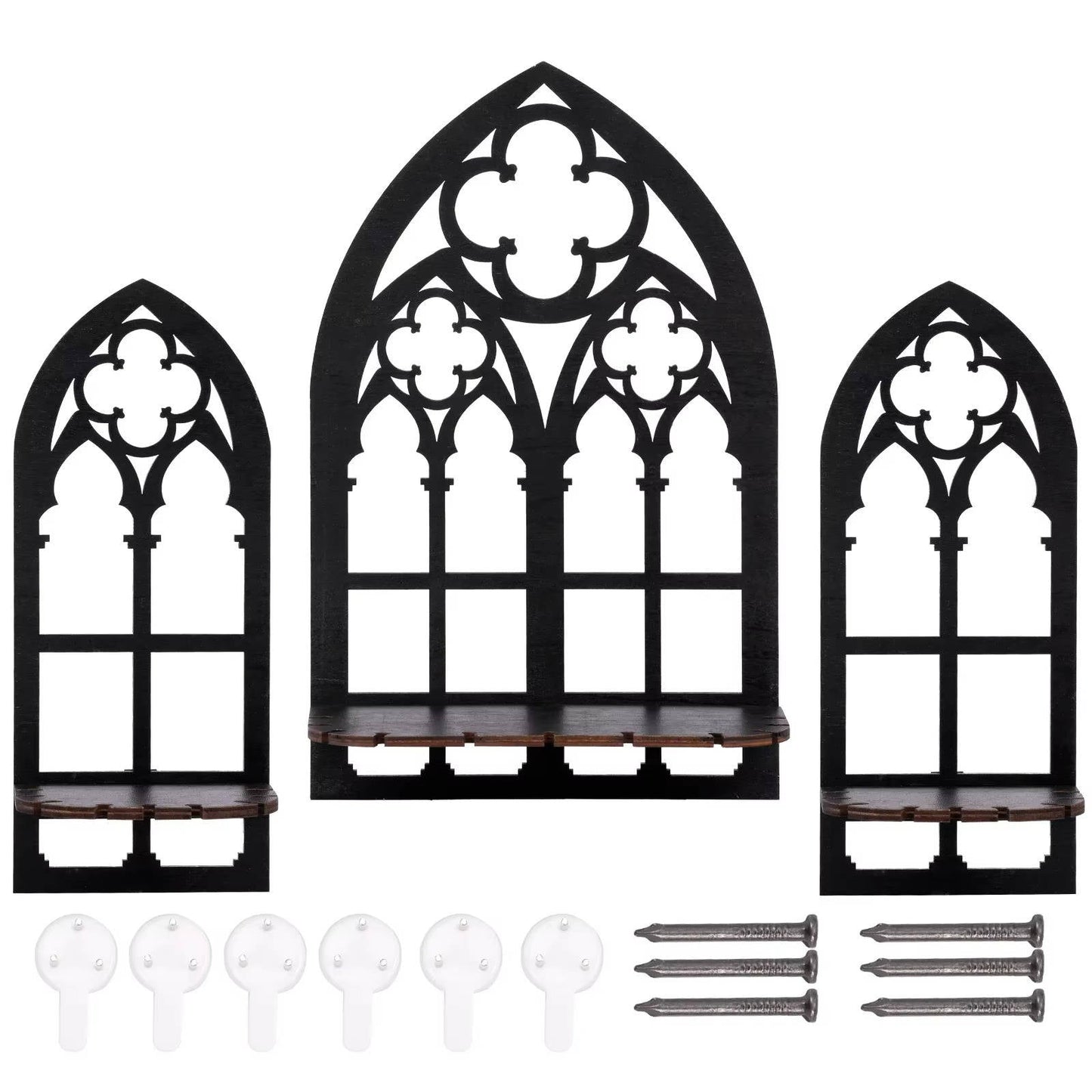 Gothic Wall Decor Set of 3 Dark Art Prints
