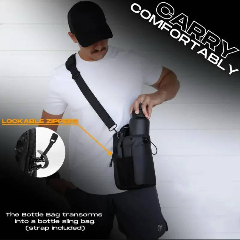 Compact Magnetic Closure Gym Bag