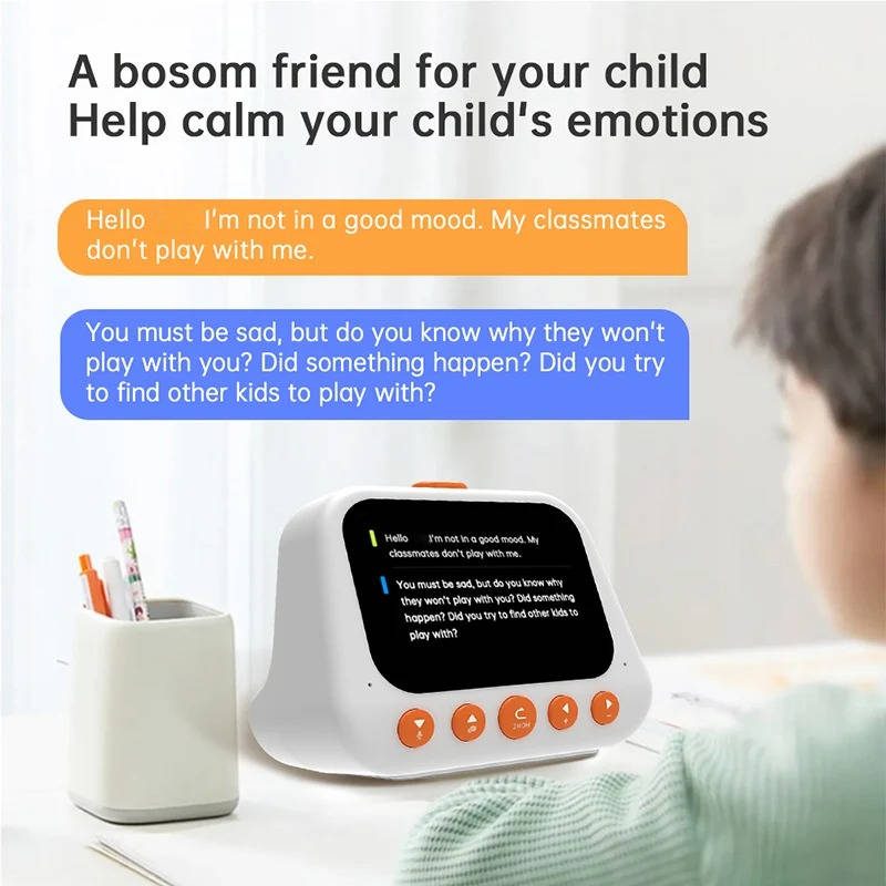 AI Smart Alarm Clock with Night Light