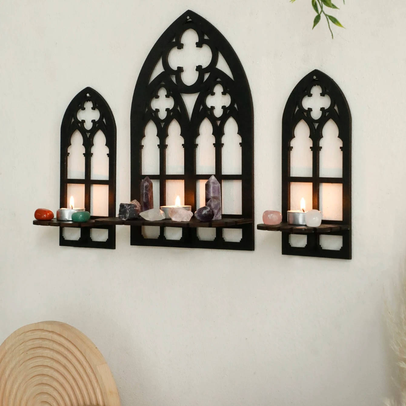 Gothic Wall Decor Set of 3 Dark Art Prints