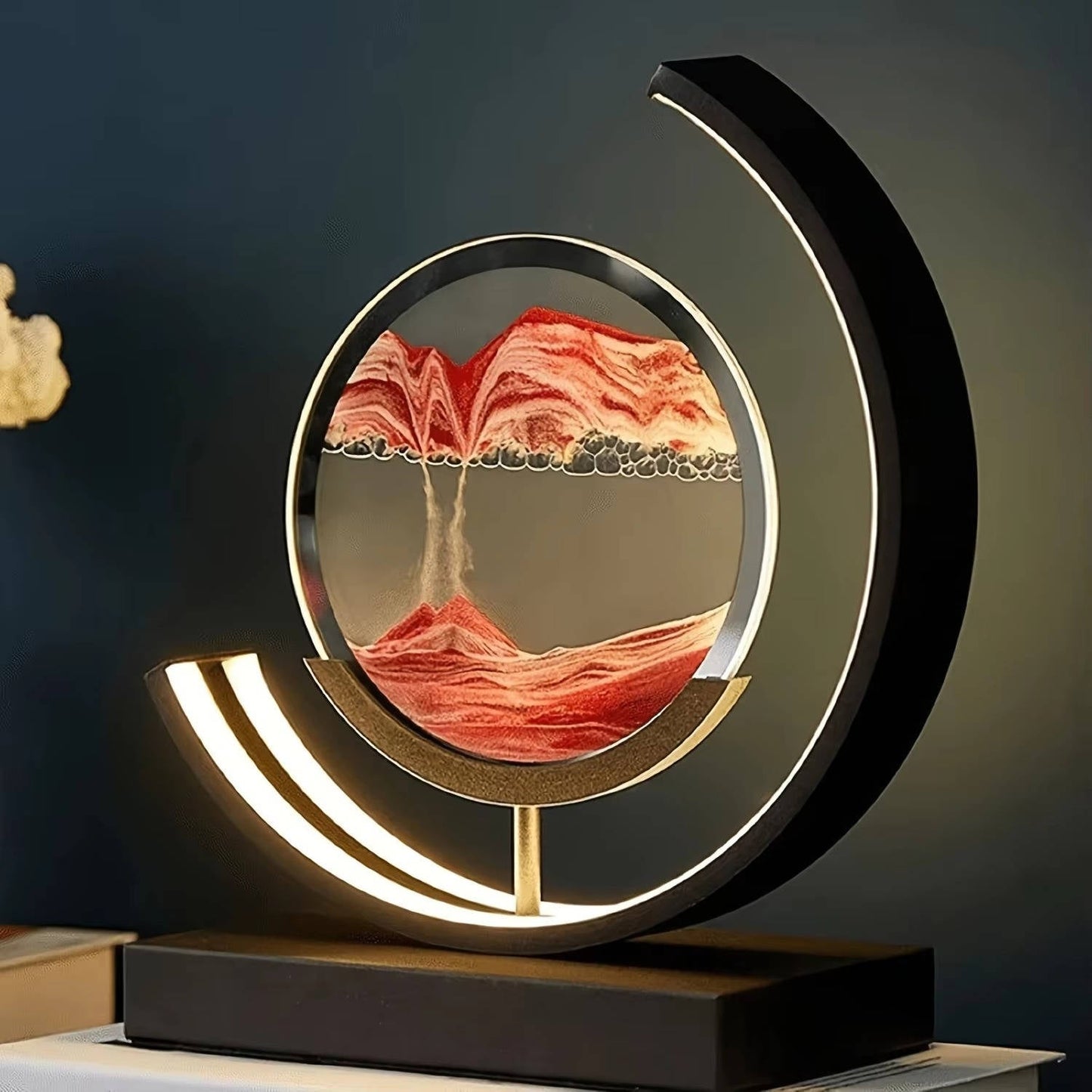 Moving Sand Art Desk Decoration