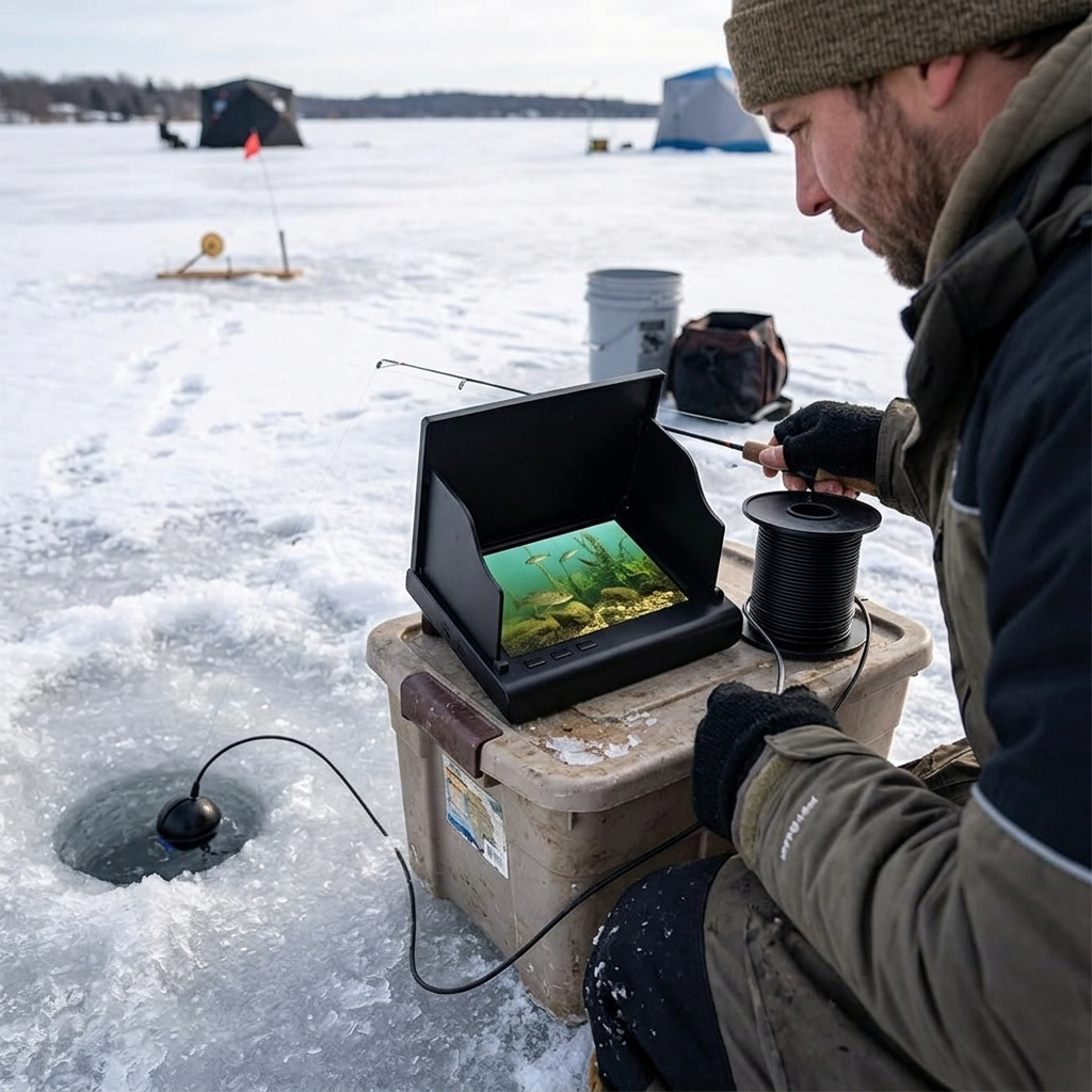 Portable Fish Finder Underwater Camera