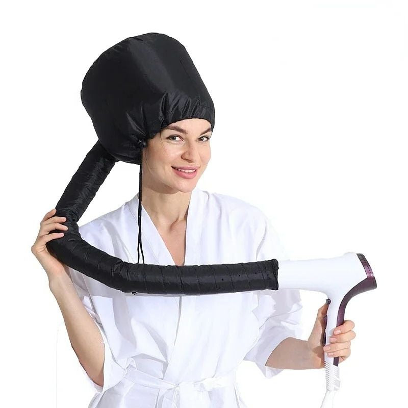 Portable Hair Bonnet Dryer Cap Soft Hood