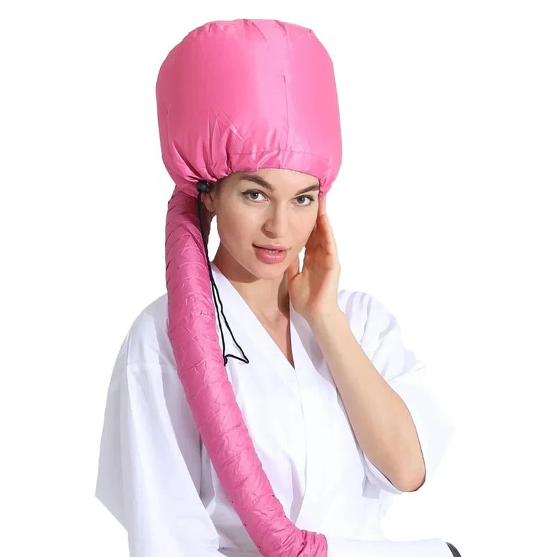 Portable Hair Bonnet Dryer Cap Soft Hood