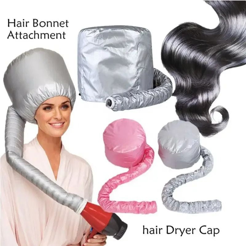 Portable Hair Bonnet Dryer Cap Soft Hood