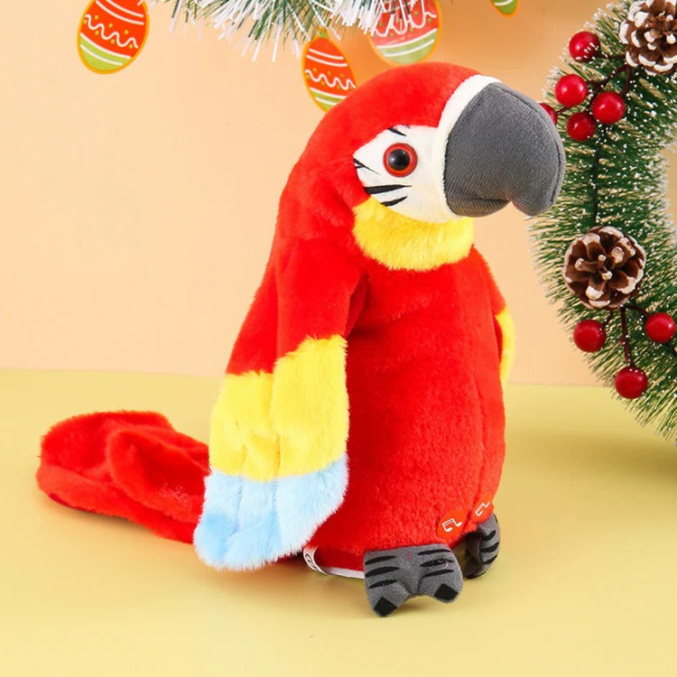 Talking Music Parrot Plush Toy Kids Interactive