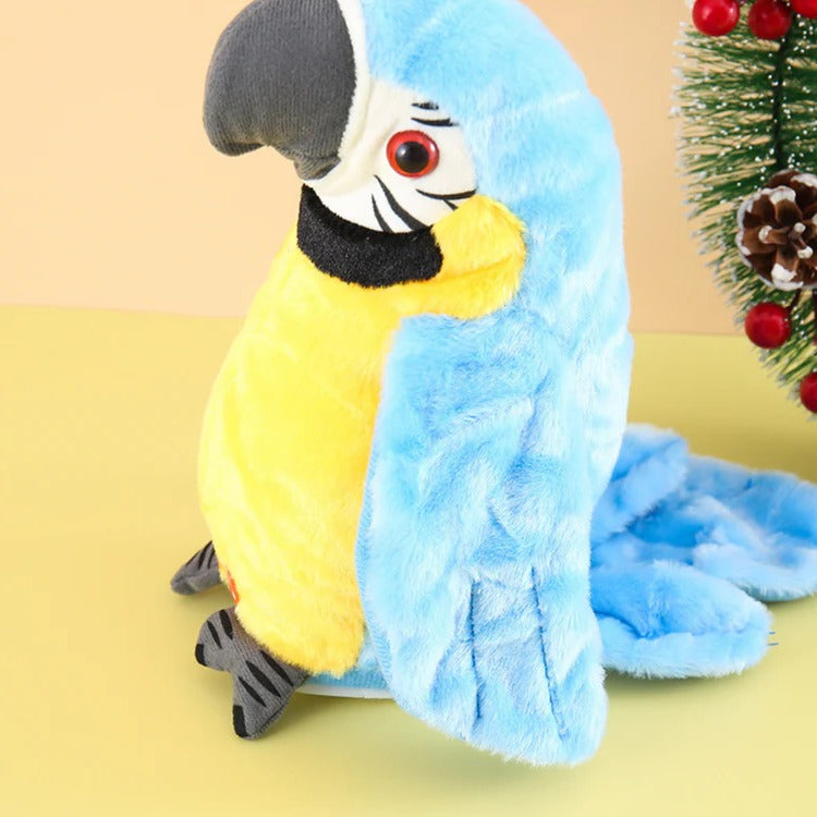 Talking Music Parrot Plush Toy Kids Interactive