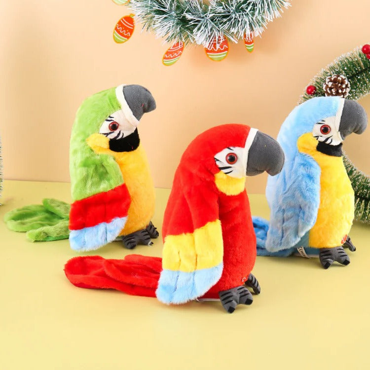 Talking Music Parrot Plush Toy Kids Interactive