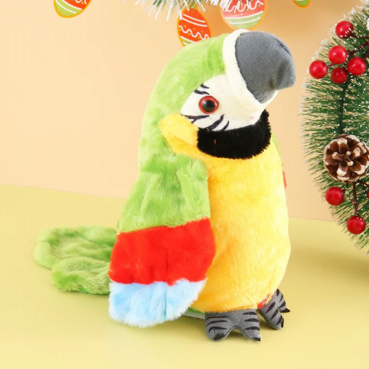 Talking Music Parrot Plush Toy Kids Interactive