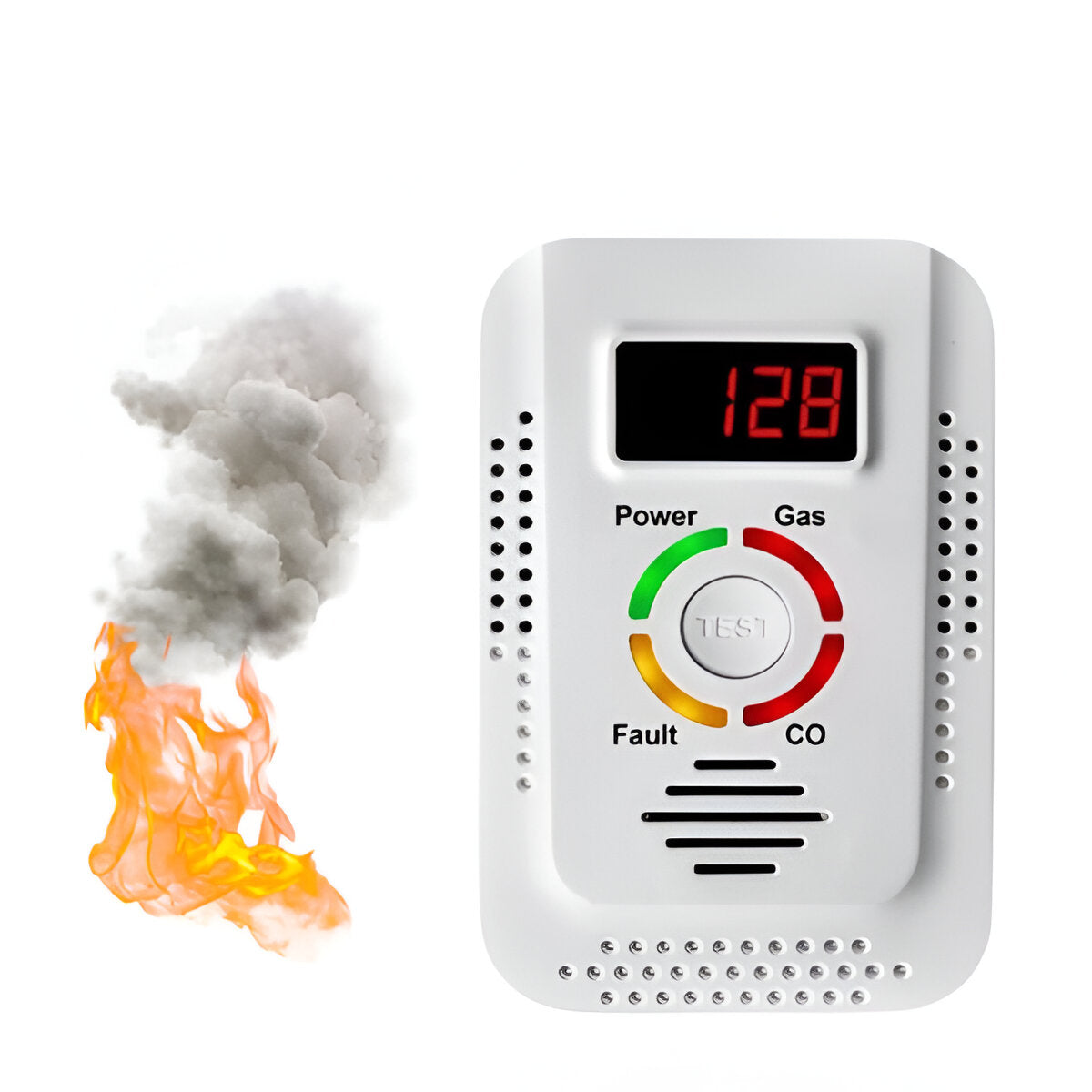 Plug-In Home Gas & CO Safety Detector