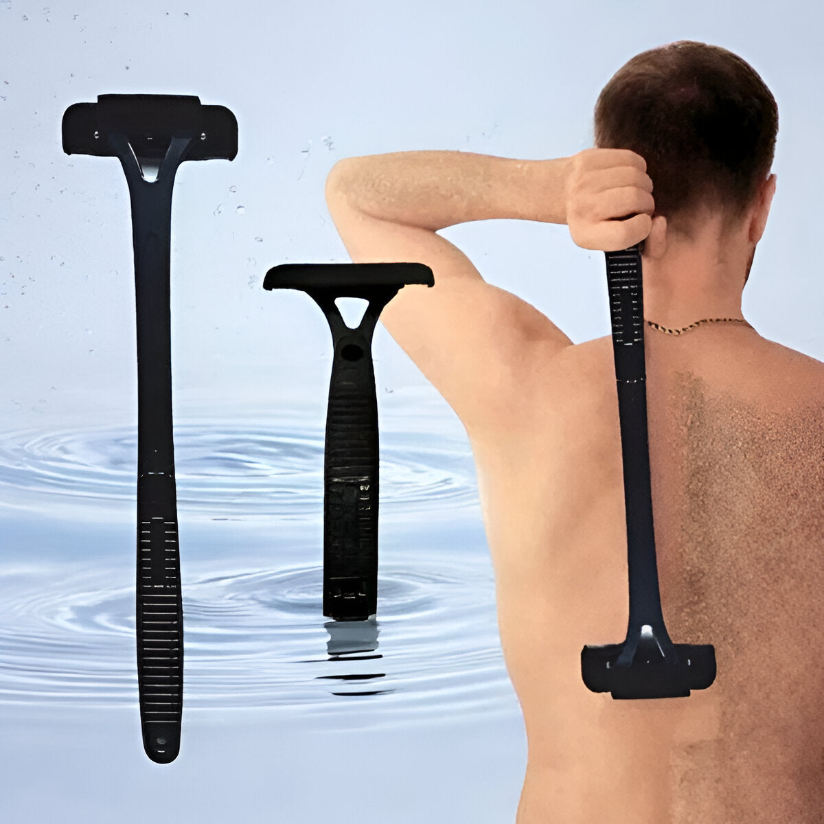 Men's Extended-Reach Back Shaver
