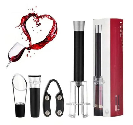 Air-Pump Wine Bottle Opener Gift Set