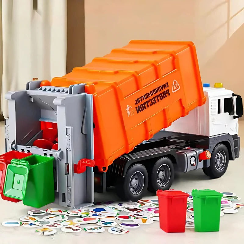 Interactive Garbage Truck Toy for Kids