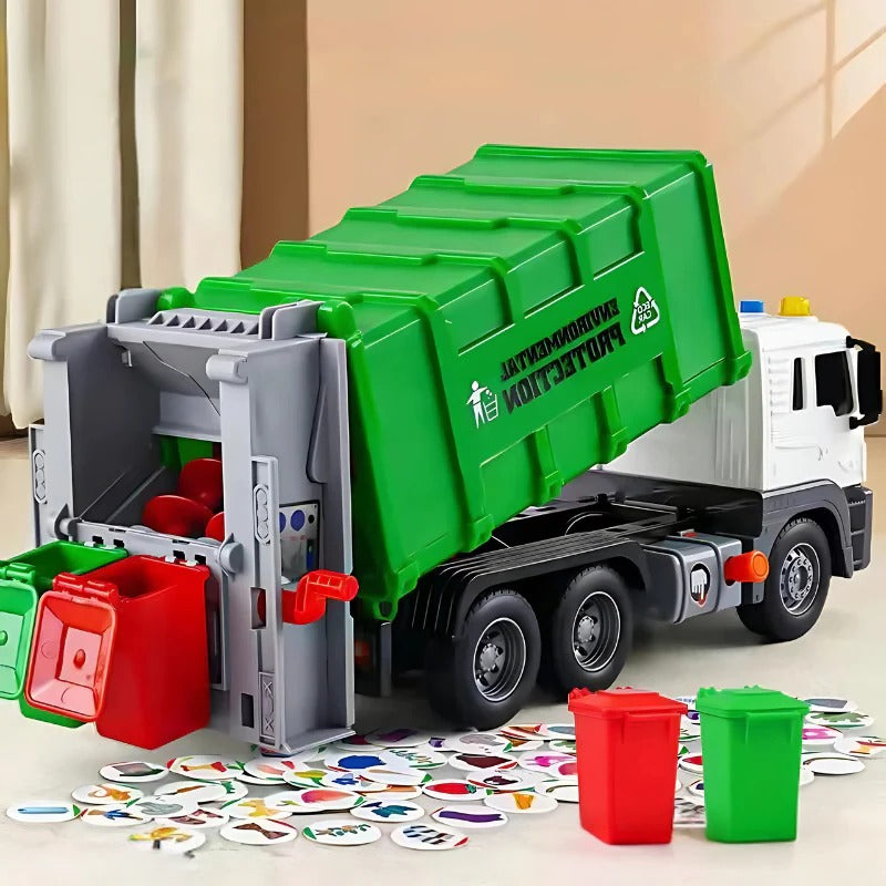 Interactive Garbage Truck Toy for Kids