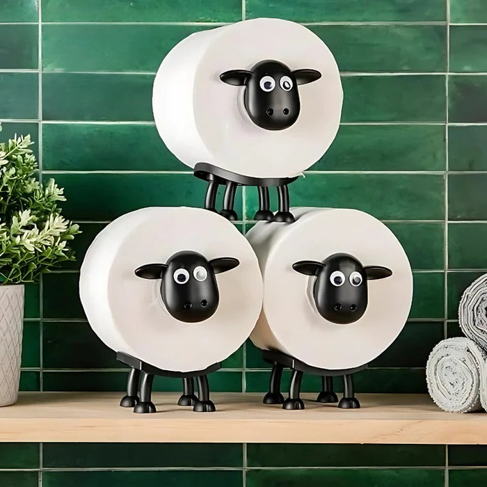 Wall-Mounted Toilet Paper Roll Holder