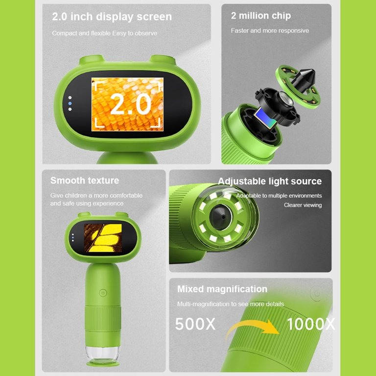 Kids Handheld Microscope Science Toy